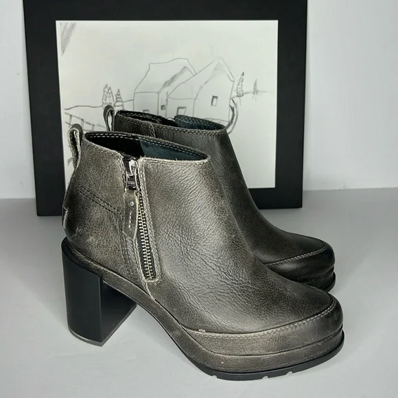 NEW! Sorel Blake Quarry Chunky Heeled Waterproof Distressed Boots Size 6… - Picture 2 of 16